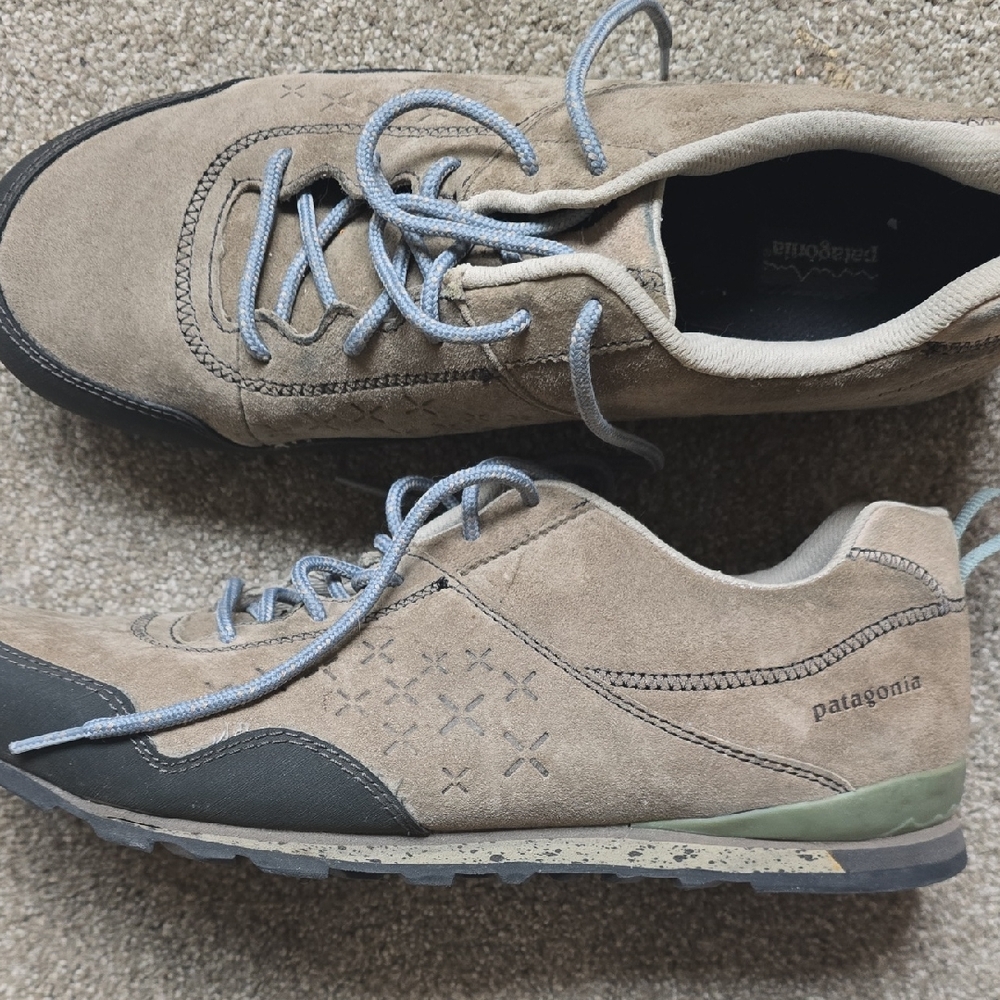 Patagonia Tan and Black Women's Sneakers